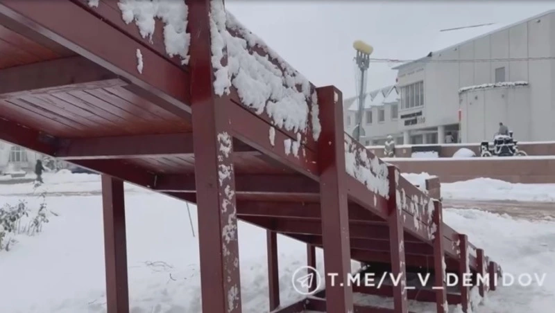 Две ледяные горки появятся в Белгороде к зимним каникулам