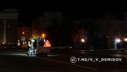 В Белгороде приступили к нанесению горизонтальной дорожной разметки 