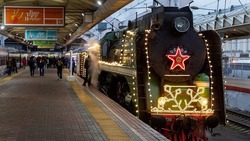 Дед Мороз прибудет в Белгород на праздничном поезде