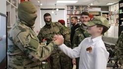 В ЦБС Яковлевского округа школьники встретились с сотрудниками подразделения Росгвардии