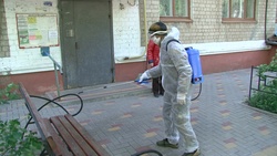 Дезинфекторы продолжат обрабатывать белгородские подъезды противовирусным спецсредством