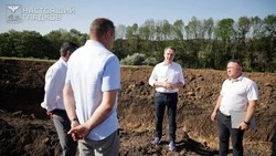 Вячеслав Гладков проверил ход строительства нового водозабора и школы в Строителе