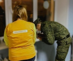 Белгородские волонтёры помогают семьям мобилизованных в рамках акции #МЫВМЕСТЕ