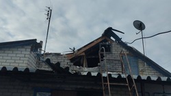 Дрон ВСУ атаковал многоэтажку в Борисовском районе