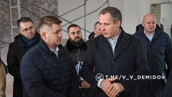 Вячеслав Гладков совершил рабочую поездку по Белгороду