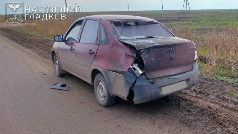 Дрон атаковал легковушку с замглавы в Валуйском округе 