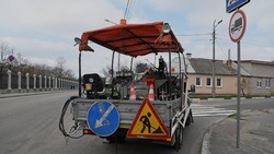 Дорожники обновят разметку в Белгороде при улучшении погодных условий