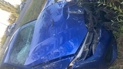 35-летняя автоледи на автомобиле BMW врезалась в дерево в районе хутора Жданово