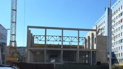 В Белгороде активно строят новый корпус для второй горбольницы 