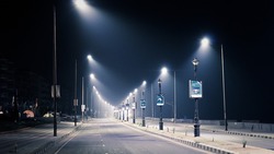 90 светильников появится на объездной автодороге в Яковлевском городском округе