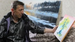 Живопись стала главным интересом в жизни водителя Константина Логвинова из Новой Глинки