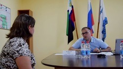 Глава Яковлевского округа Олег Медведев провёл выездной приём для жителей Гостищевской территории