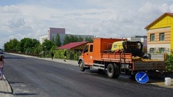 Дорожники завершат работы по переулку Жукова в городе Строителе в ближайшее время