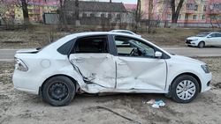 Три иномарки столкнулись на трассе в Яковлевском городском округе 