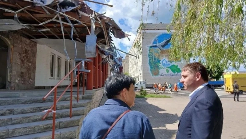 Шуваев выехал в Борисовку, где ВСУ ударили ракетами по гражданским объектам