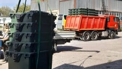 ЦЭБ передал Яковлевскому округу 30 мусорных контейнеров 