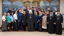 Белгородские журналисты встретились с владыкой Иоанном в канун Рождества