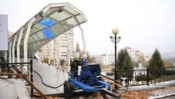 Власти перенесли сроки сдачи надземного перехода на Ватутина в Белгороде
