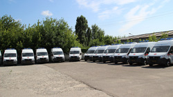 17 новых автомобилей скорой помощи поступили в Белгородскую область