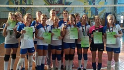 Яковлевские спортсменки стали вторыми на Межрегиональном турнире по волейболу