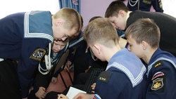 Кадеты из второй школы города Строителя приняли участие в развлекательной программе