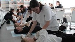 Яковлевские ученики медклассов присоединились к Всероссийскому уроку оказания первой помощи