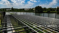 Вторая очередь стройки набережной «Берега» в Белгороде выполнена на 50% 