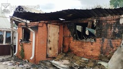 Удары дронов уничтожили частный дом в Белгородском районе 
