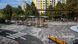 Многофункциональное пространство появилось в Комсомольском сквере Белгорода 