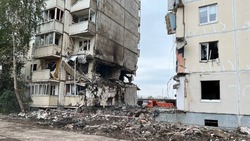 Основные завалы разрушенного в Белгороде подъезда на Щорса разобраны